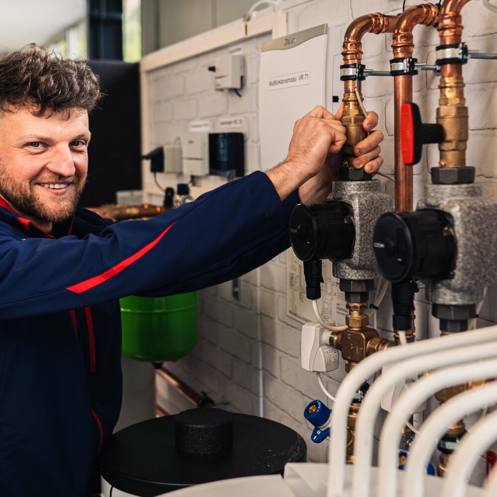 Wärmepumpeninstallation