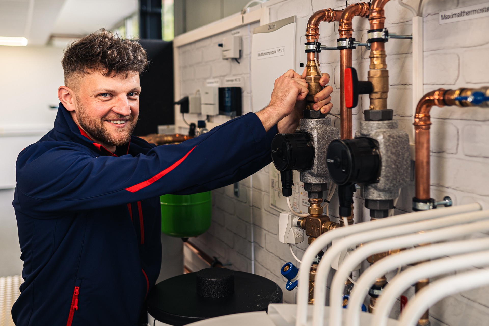 Wärmepumpeninstallation